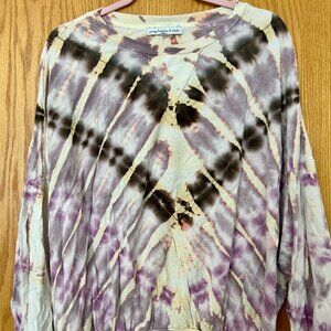Young Fabulous and Broke Tie Dye Sweatshirt - Sz M